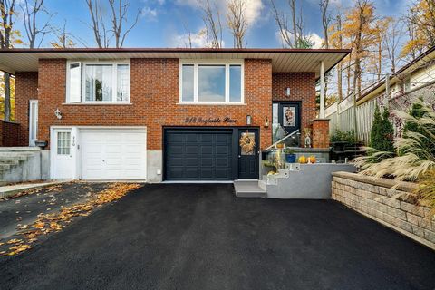 Beautifully renovated gem. Semi detached-raised bungalow with garage & separate entrance. Located on private cul-de-sac, close to amenities & steps away from Fenwick Freen Park. Easy transition into in-law suite/income unit. Excellent curb appeal, ba...