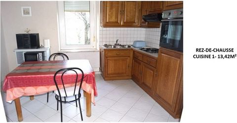 Dpt Moselle (57), à vendre LAUMESFELD maison 8 pièces 130 m² - Terrain de 1 781 m²