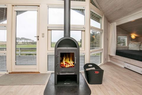 Modern and well insulated holiday cottage with a number of interesting and practical details that make your holiday a real pleasure. The house is secluded at the end of a quiet, cul-de-sac in a nature reserve with abundant wildlife. There are sea vie...
