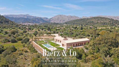 Modern luxury living, clever layout and panoramic views over the surrounding countryside – all of this awaits the future owner of ‘Ca’n Santuiri’. Located less than 2km to the historic town Pollensa in the North of Mallorca and only 35 minutes to eit...