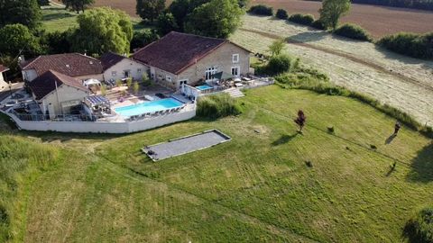 Large Home and Gîte complex located in a beautiful rural setting. This property was originally a small farm. It has been developed by the current owners who operate it as a very successful gîte business - as well as being their family home. The prope...