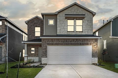 SARATOGA HOMES NEW CONSTRUCTION - Welcome home to 8018 Cypress Country Drive located in the community of Cypress Oaks North and zoned to Cypress-Fairbanks ISD! This home features 4 bedrooms, 3 full baths, 1 half bath, and an attached 2-car garage. Yo...