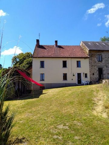 In a small hamlet 5 minutes drive from Laurière is this complex of houses ideal to be renovated into gîtes or to be sold as a family home. The main house requires very little work and could easily be lived in while the renovation of the other two pro...
