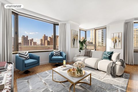 Experience the most valuable 3 Bedroom residence with private outdoor space within the coveted 400 East 90th St. This home is the perfect balance of space, light, and convenience. The expansive living room with open exposure, wraparound terrace, and ...