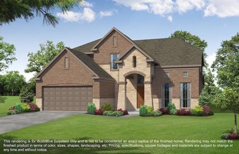 LONG LAKE NEW CONSTRUCTION - Welcome home to 3013 Mesquite Pod Trail located in the community of Barton Creek Ranch and zoned to Conroe ISD. This floor plan features 5 bedrooms, 4 full baths, 1 half bath, Study with French Doors, Brick & Stone Elevat...