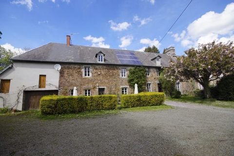  Nestled in a small hamlet in the countryside is the spacious 4 bed stone house with outbuildings. This property has plenty of character combined with modern day living.Nearby Hambye has local amenities including a superb boulangerie (the best cakes ...