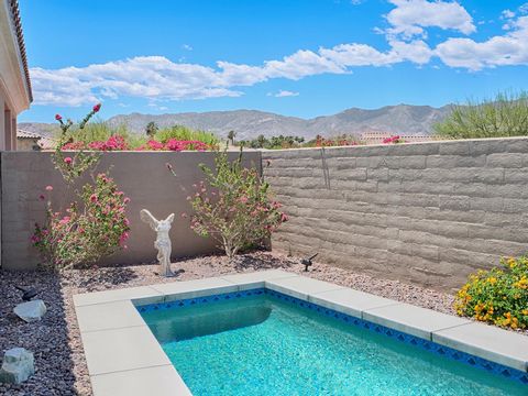 One of the best views from a private lot in Del Webb. Nicely appointed, beautifully landscaped home nestled on a quiet corner lot with beautiful western mountain views, private backyard, solar and a fabulous swimmers' pool, 40 feet long and 8 feet de...