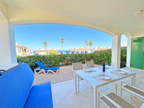 Flott bostad med direkt access till stranden Underbar bostad i Colonia de Sant Pere vid havet Denna fantastiska lägenhet på bottenvåningen ligger i ett exklusivt lyxigt bostadsområde med gemensam pool, trädgårdar och direkt tillgång till stranden, i ...