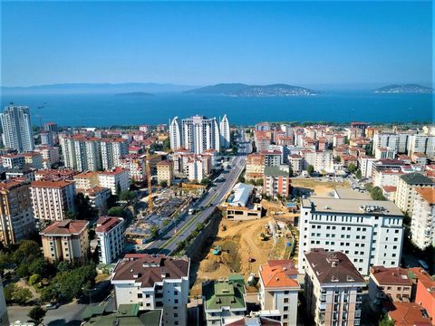 Apartamentos en complejo que ofrece vistas al mar y a las islas en Estambul Kartal Los apartamentos en venta están ubicados en Kartal, uno de los nuevos centros favoritos de los inversores nacionales y extranjeros en Estambul. Kartal está constanteme...