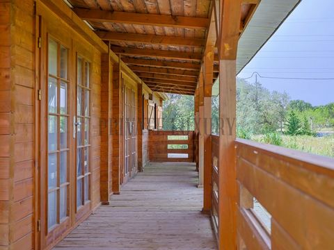 Située à Palmela, cette ferme est un véritable joyau caché. D'une superficie totale de 9 360 m², cette propriété unique se compose de deux villas, offrant l'équilibre parfait entre confort et tranquillité. La première villa, en maçonnerie, est un app...