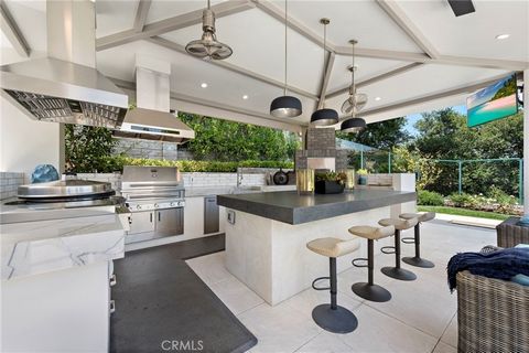 As you enter the idyllic guard-gated community of Coto de Caza, tucked away beyond secondary gates, you will find the epitome of opulence in this magazine-worthy home. Recently re-imagined by talented architects and designers, it has been nearly comp...