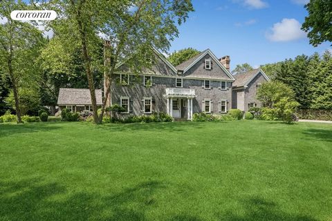 Discover unparalleled luxury in Southampton's prestigious Art Village. Nestled south of the highway, this exquisite home offers the epitome of Hamptons living. This cedar-shingled seamlessly blends traditional charm with modern sophistication, featur...