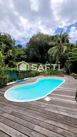 Appartement avec sa piscine privative et son accès plage