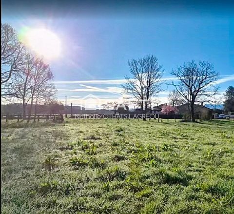 À bâtir : 1954 m² au vert près de Navarrenx