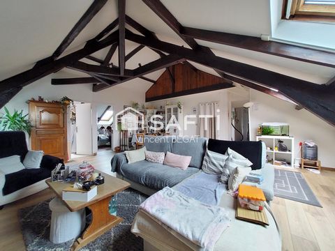 appartement de charme 3 pièces et parking