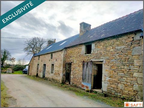 Belle longère à rénover avec Hangar et Mobil-home située au calme