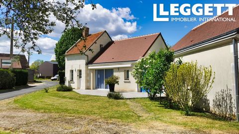 A36462NBO41 - This lovely 2-bed character property has been fully renovated. In a quiet lane with great views, it is just 9km from St Aignan sur Cher and 12km from Montrichard. Both of these popular tourist destinations have cobbled streets lined wit...