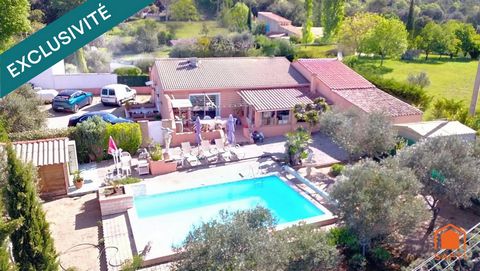 Villa 160m² sur 1200m² de terrain avec de beaux volumes et une dépendance !