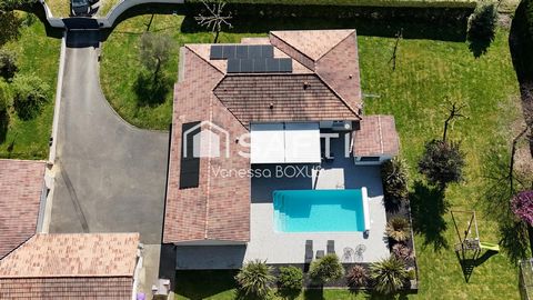 Maison de plain pied à Marcellus avec piscine, panneau photovoltaïque et appartement