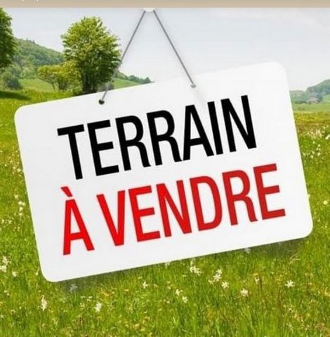 Terrain constructible viabilisé de 530 M2