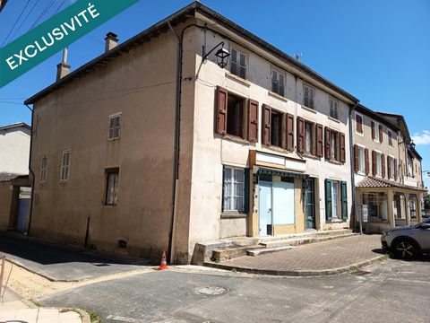 Idéalement placée entre Belleville et Mâcon, cette bâtisse des année 1900 est idéale pour créer plusieurs logements