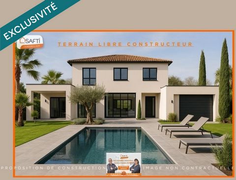 Terrain 1199 m² avec permis accordé, prêt à bâtir
