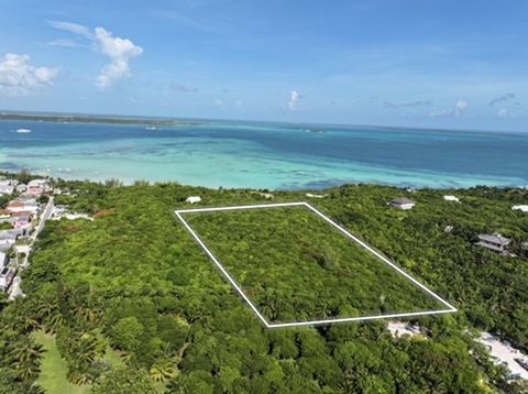 Rarely does a large parcel becomes available in Harbour Island---s Narrows neighborhood making this lot a true gem that beckons investors with its unparalleled beauty, breathtaking elevations, and residential development potential. Spanning over 4 ac...
