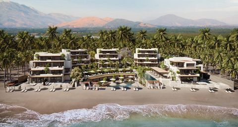 Cauma consists of five buildings with a total of 27 apartments, and more than twenty semi-private outdoor areas. The location of each tower is arranged in such a way that all apartments have, towards the front, a view of the beach and private terrace...