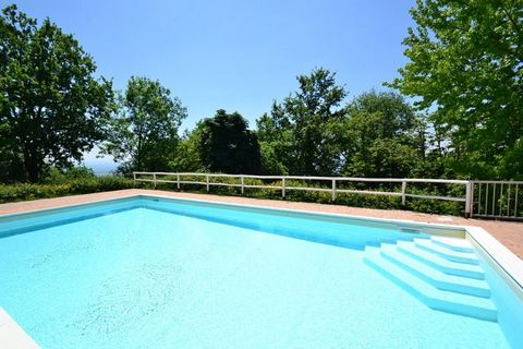 Charming and well-kept holiday home (all ground floor, 80 m2) recently built in style (the ceilings with typical Tuscan wooden beams and terracotta tiles) stands on the beautiful Tuscan hills in the middle of 30,000 metres of fully fenced land. Part ...