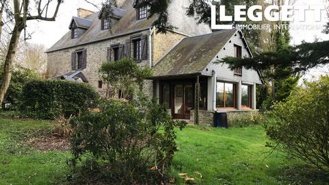 A27606AJM61 - Large stone house with lovely views , set in a hamlet and in a no though lane. The house is set in at the end of a lane with a driveway leading to a garage, and studio that could provide a holiday cottage or idependant office. Informati...