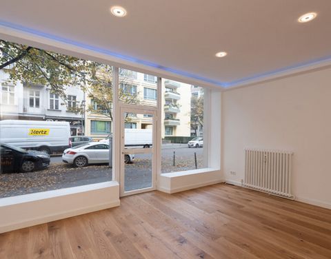 Address: Berlin, Düsseldorfer Str. 69 Property description This completely refurbished commercial unit, which divides into two rooms and an annexed basement, is ready for occupancy and would lend itself to a variety of business concepts. The two room...