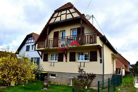 Nous sommes ravis de vous présenter cette charmante maison située dans le pittoresque village d'Oberhoffen-sur-Moder, en Alsace. Construite en 1996, cette propriété offre un mélange de caractère traditionnel et de confort moderne. Idéale pour les ama...