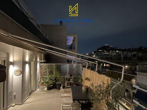 Overview: Discover urban elegance in the heart of Pagkrati with this luxurious penthouse apartment boasting breathtaking views of Lycabettus and Hymettus mountains. With its spacious roof garden and modern amenities, this property offers a serene ret...