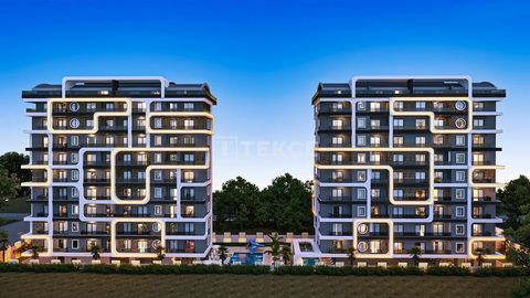 Stylish Flats in a Two-Block Complex 250 m from the Sea in Alanya Mahmutlar Mahmutlar is one of the developing areas of Alanya. All the necessary facilities for a quality and comfortable life are available in Mahmutlar. ... are in a two-block site in...