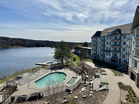 Welcome to the epitome of luxury inconvenience at Deerhurst Resort! The stunning, 2-bedroom 2-bathroom condo is fully furnished and designed for comfort and style. Inside, each bedroom, promises relaxation with plush queen beds in one room and a maje...