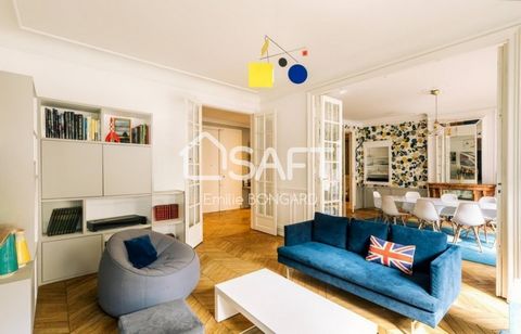 Located in the prestigious 17th Arrondissement of Paris, in the heart of the Levis / Villiers district, which takes on the appearance of a small village with a friendly atmosphere, this 154m² apartment benefits from a popular location offering an ele...
