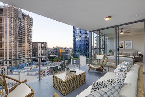 Superbly located close to the vibrant West End and South Bank precincts, this modern and spacious 2-bedroom apartment presents a truly enviable lifestyle opportunity! Embracing the perfect easterly aspect with mesmerising city views plus an extra-lar...
