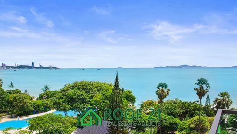Luxury Beachfront Condo for Sale in Wong Amat Beach area  Discover the perfect blend of tranquility and convenience with this beautiful studio condo near the serene Wongamat Beach. Free from road barriers and just a short stroll to the sandy shores, ...