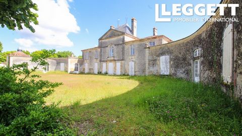A29127CPI17 - Constructed around 1768 this Chateau is a striking example of Louis XV architecture. With its grand gates and long driveway, the property has an elegant symmetry. Boasting 5 bedrooms and several living rooms in the main house, the prope...