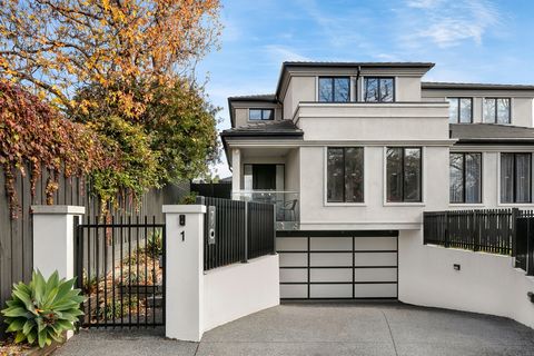 Offering an unsurpassed level of family luxury in a prime leafy locale, this architecturally curated, four bedroom, three bathroom residence is flawlessly presented in almost new condition. Organised over three elevator-connected levels of lavish sop...