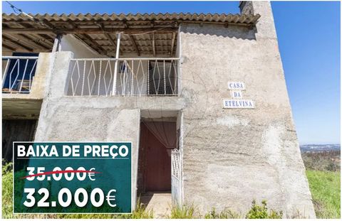 Nice villa to recover, located at the end of the village. This villa with wide views, is very close to the Fronhas Dam. Contiguous to the house has a plot of land with 400m2 and another of the same dimensions very close.