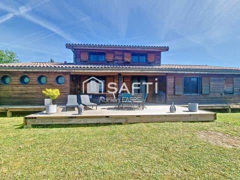 Maison en ossature bois de 126m² sans travaux à proximité du centre ville de Bessières et des commodités.