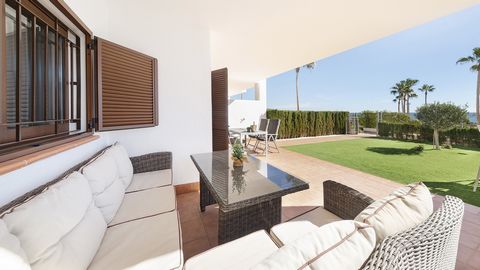 Imagine waking up to the sound of the waves and the Mediterranean sun pouring into your home. This exceptional beachfront ground floor apartment in Mar de Pulpí offers the ultimate in beachfront living, combining contemporary comfort with an unbeatab...