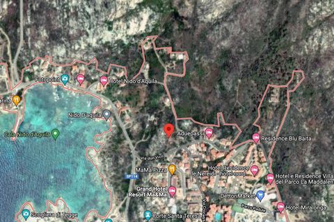 Land with Sea View in La Maddalena Come and discover this extraordinary investment opportunity in La Maddalena, a steep plot of 4.2 hectares with breathtaking views of the sea. If you are a visionary entrepreneur looking to develop a building area fo...