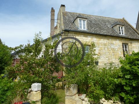 Character stone house offering multiple possibilities of improvement. On the ground floor, a spacious and bright living room with open kitchen and giving access by a beautiful stone staircase to the garden, a bathroom with toilet, an office space or ...