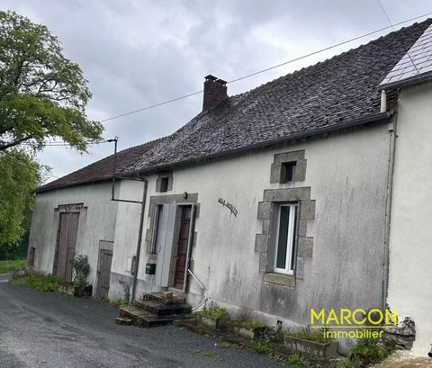 MARCON IMMOBILIER - CREUSE EN LIMOUSIN - REF 88323 - BAZELAT AREA - MARCON Immobilier exclusively offers you this set in a small village in the countryside with a magnificent view of the valley. The house is made up on one level of an entrance, a kit...