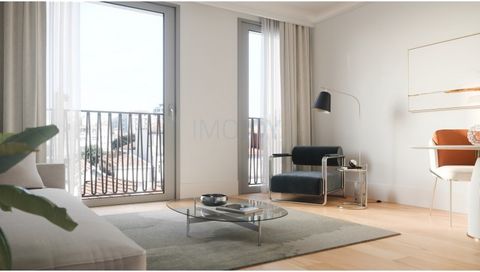 1 bedroom flat on the fourth floor with 74.19 m2, brand new, with 1 parking space located in the historic centre, in one of the most traditional areas of Porto, a few steps from the Bolhão Market, in the new Bonjardim development. This exclusive cond...