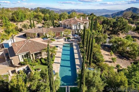 This Breathtaking Custom Estate designed by renowned architect Howard Spector, provides exceptional privacy. Complemented by Award Winning Landscape, spectacular lap pool w/imported antique fountain & lavish stone patios. Appx 5,300 sf in the main ho...