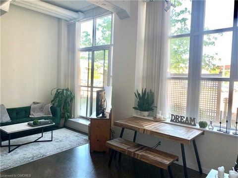 Live in the iconic KAUFMAN LOFTS. This main floor unit (804 sqft) has 2 bedrooms (with walls extended to the ceiling), 1 bath, floor to ceiling windows, 12 foot ceilings, and ample closet space (second bedroom has huge walk-in closet). This unit has ...