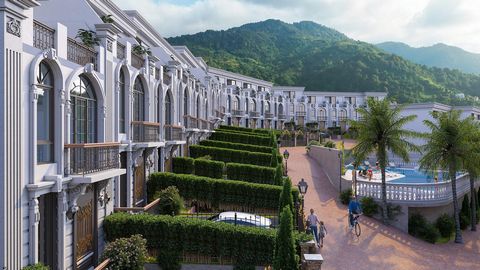 We present to your attention three-story hotel townhouses on the mountain slope, which are a premium version of the presidential suite under the brand of 5* Wyndham Grand Hotel with All-Inclusive & Ultra All-Inclusive services. On three floors of the...